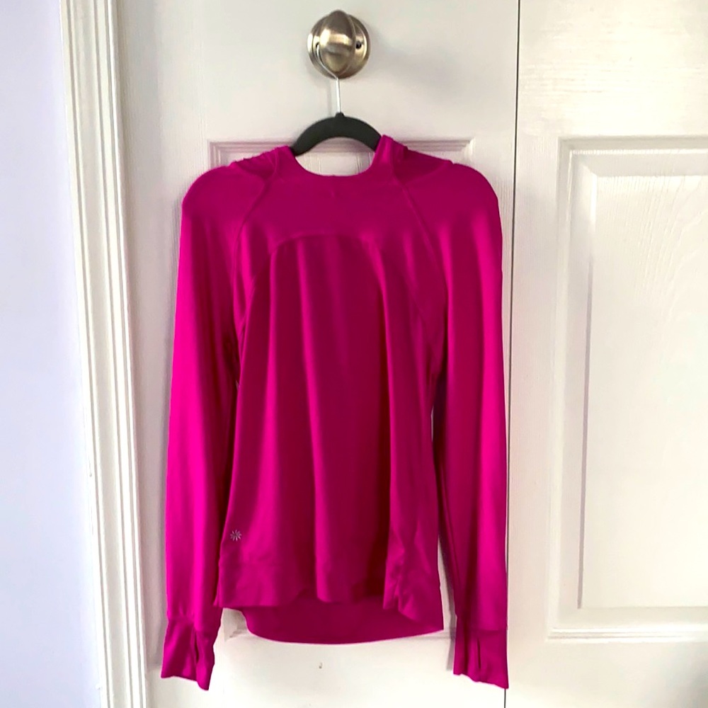 Athleta pink hoodie